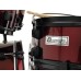 DIMAVERY DS-200 Drum set, wine red DIMAVERY DS-200 Drum set, wine red