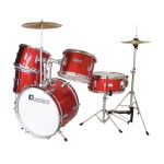 DIMAVERY JDS-305 Kids Drum Set, red