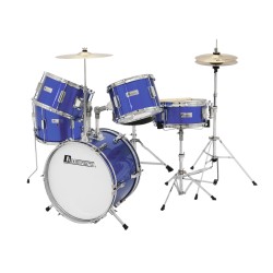 DIMAVERY JDS-305 Kids Drum Set, blue DIMAVERY JDS-305 Kids Drum Set, blue