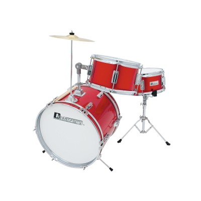 DIMAVERY JDS-203 Kids Drum Set, red DIMAVERY JDS-203 Kids Drum Set, red