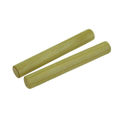 DIMAVERY Hardwood Claves, nature 2x
